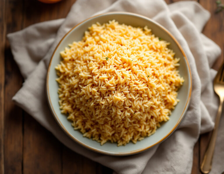 Arabic Rice Recipe – Authentic Lebanese Riz Arabi