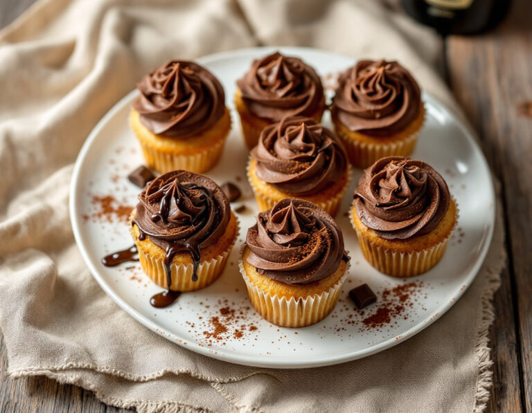 Baileys Cupcakes Recipe – Irish Chocolate Cupcakes
