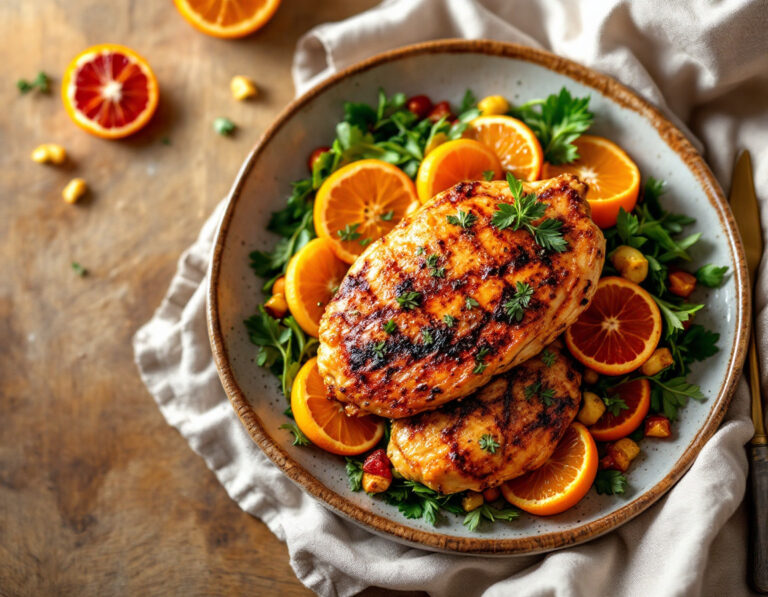 Blood Orange Chicken Recipe – British Inspired
