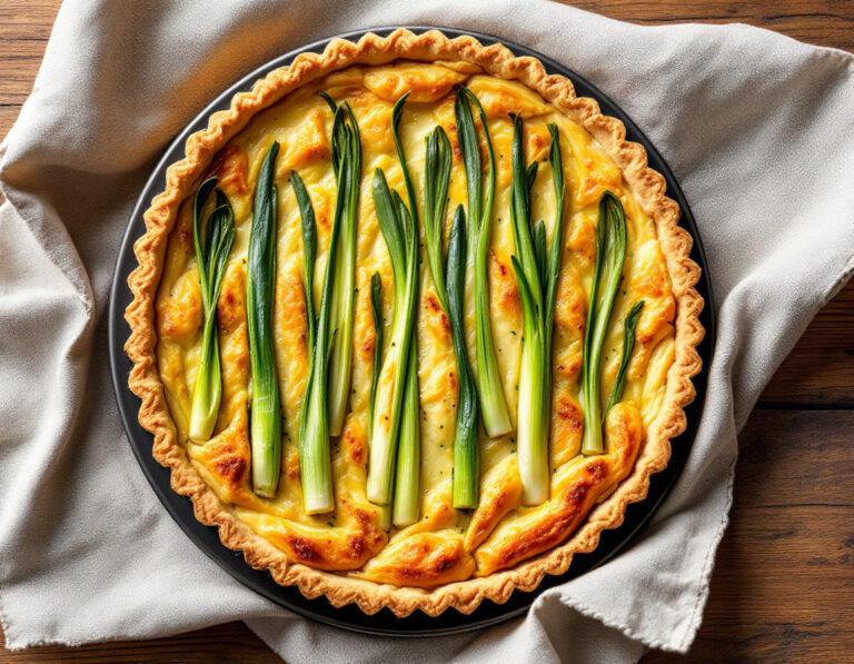 Brazilian Leek Tart Recipe | Torta de Alho-Poró