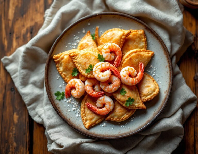 Brazilian Salgadinhos Filled with Shrimp Recipe