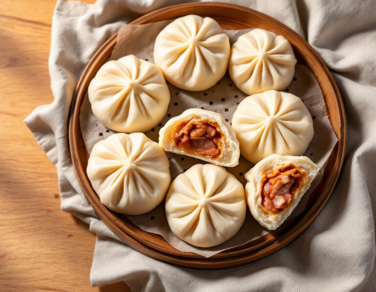 Char Siu Bao Recipe – Steamed Pork Buns