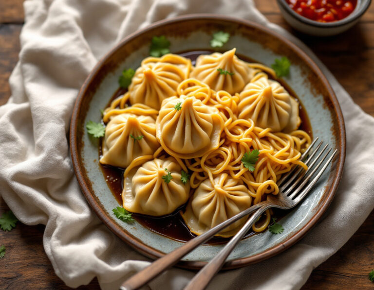 Chicken Momo Recipe – Nepali Steamed Dumplings
