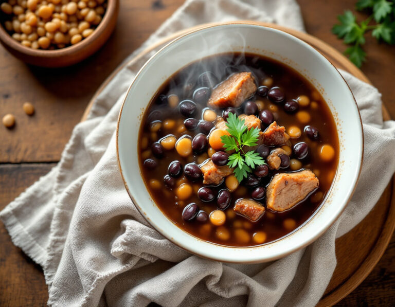 Ciorbă de Fasole – Romanian Bean Soup