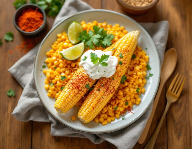 Elote Recipe – Mexican Street Corn with Mayonnaise