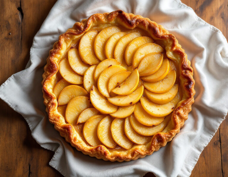French Pear Tart Recipe – Tarte aux Poires