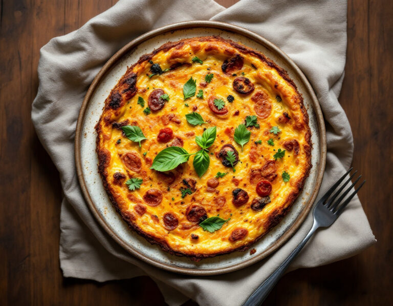 Frittata Recipe – Italian Skillet Omelette