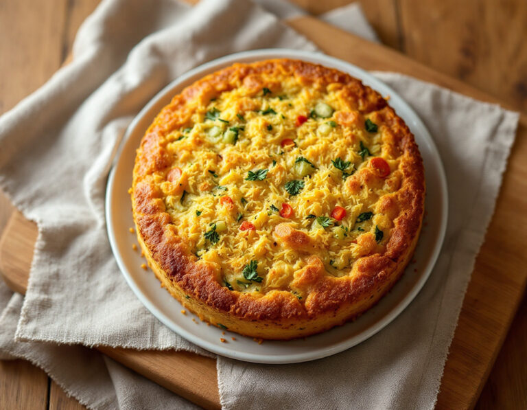 Vegetable Grated Cake Recipe – Italian Torta di Grattugia
