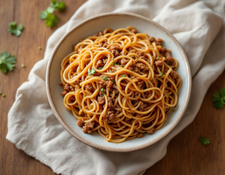 Glass Noodles with Ground Pork – Chinese Stir-Fry Recipe