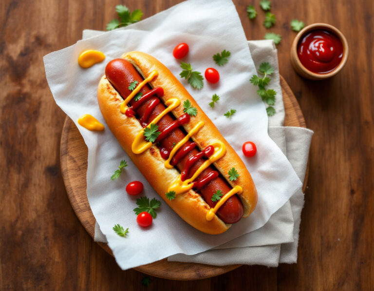 Hot Dog Recipe – Homemade Sausages with Buns