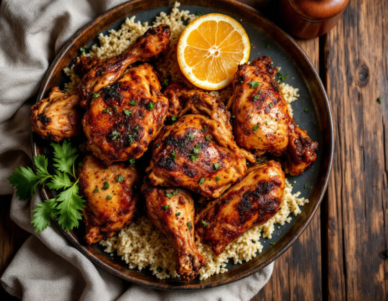 Authentic Jerk Chicken Recipe – Caribbean Grilled Chicken