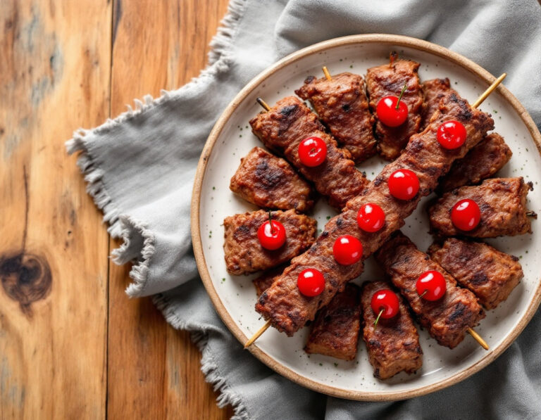 Syrian Kebab with Cherries – Authentic Recipe