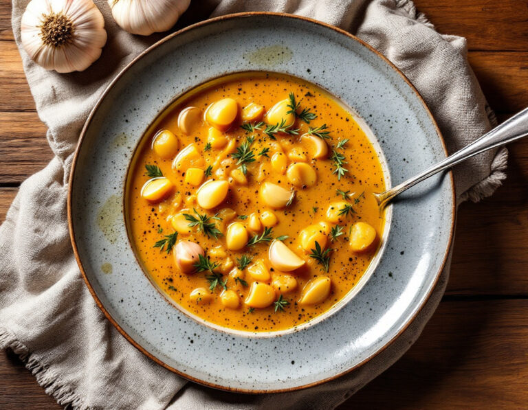 Spanish Garlic Soup Recipe – Sopa de Ajo Original