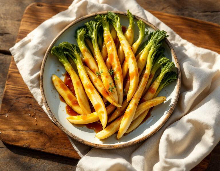 French Glazed Kohlrabi Recipe – Navets glacés à la française