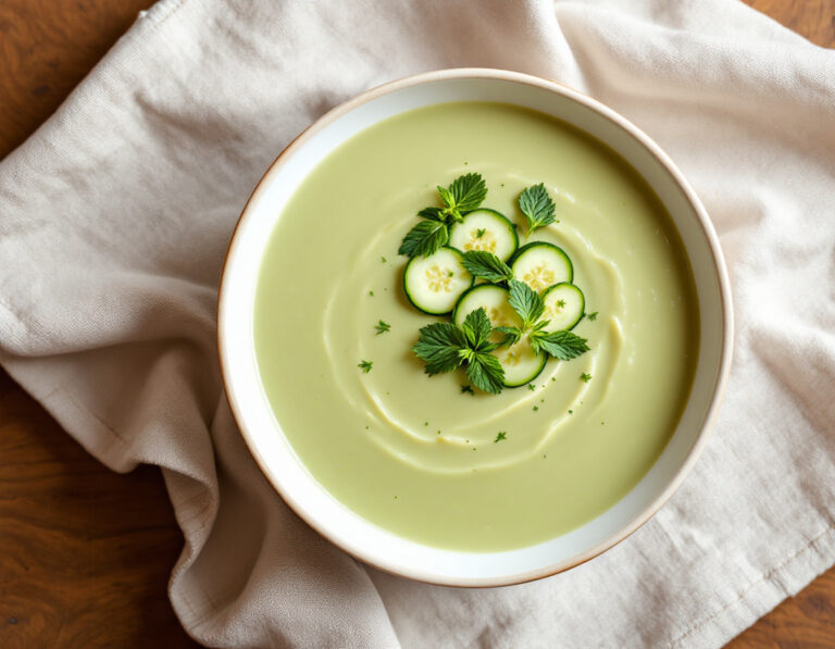 Lebanese Melon Soup Recipe – Refreshing & Aromatic