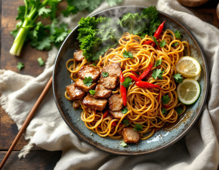 Lo Mein Recipe – Authentic Chinese Noodle Stir-Fry