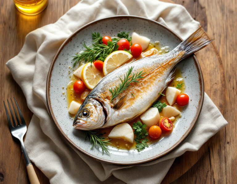 Loup de Mer Recipe – French Sea Bass in the Oven