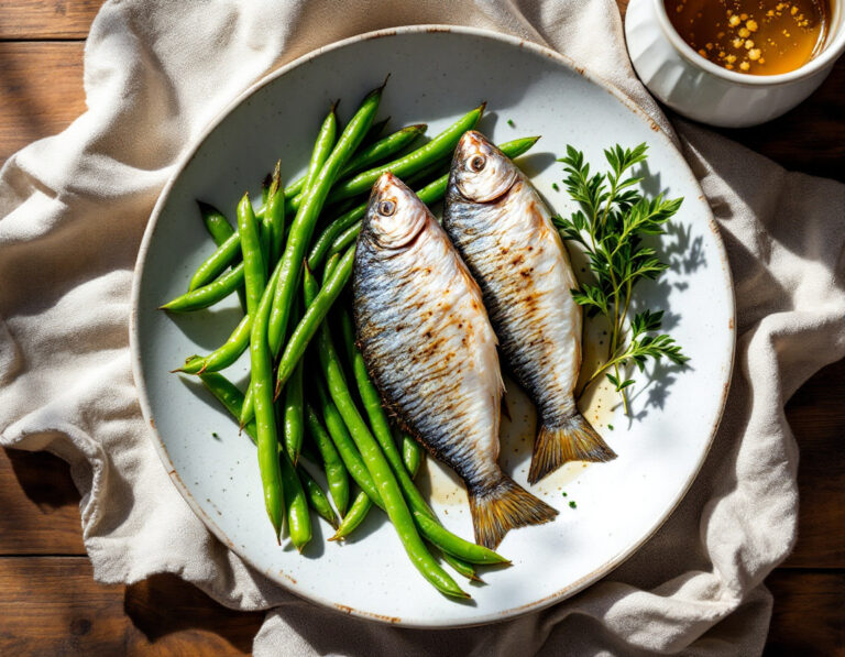 Matjes with Green Beans Recipe – Russian Tradition