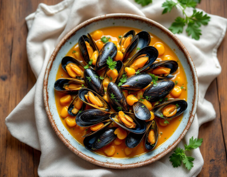 Mejillones a la Marinera Recipe - Spanish Mussels
