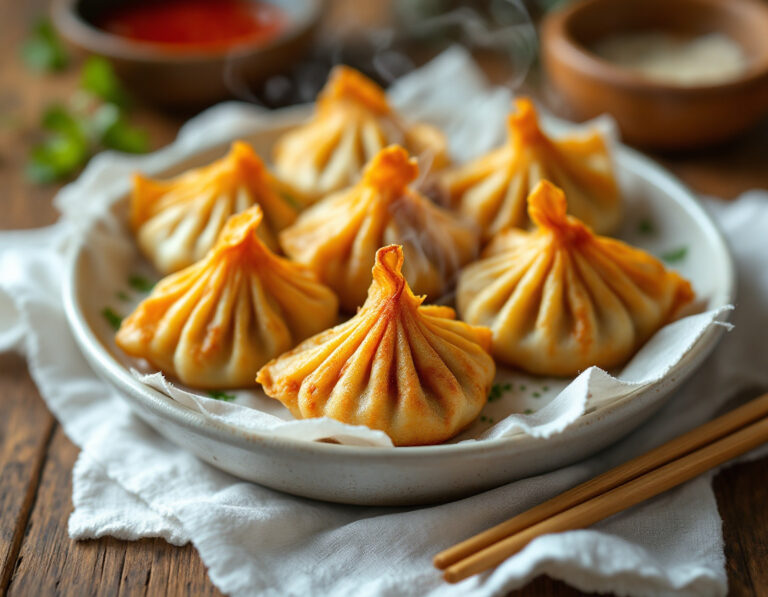 Nepali Fried Momo Recipe – Crispy Dumplings