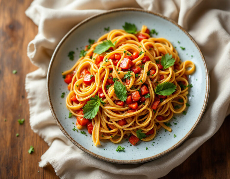 Pasta with Vegetable Sauce Recipe – Argentine Style