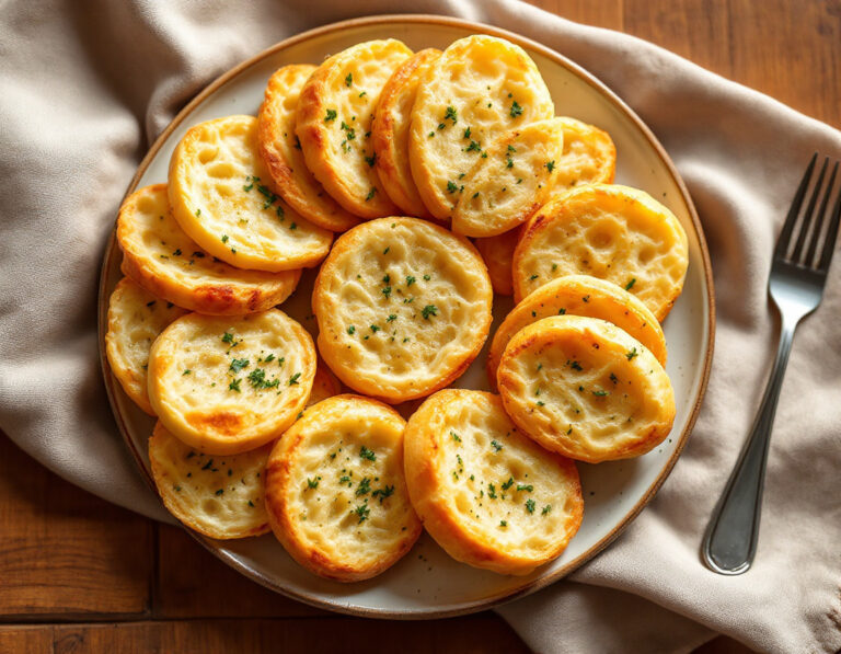 Pão de Alho – Brazilian Garlic Bread with Parsley