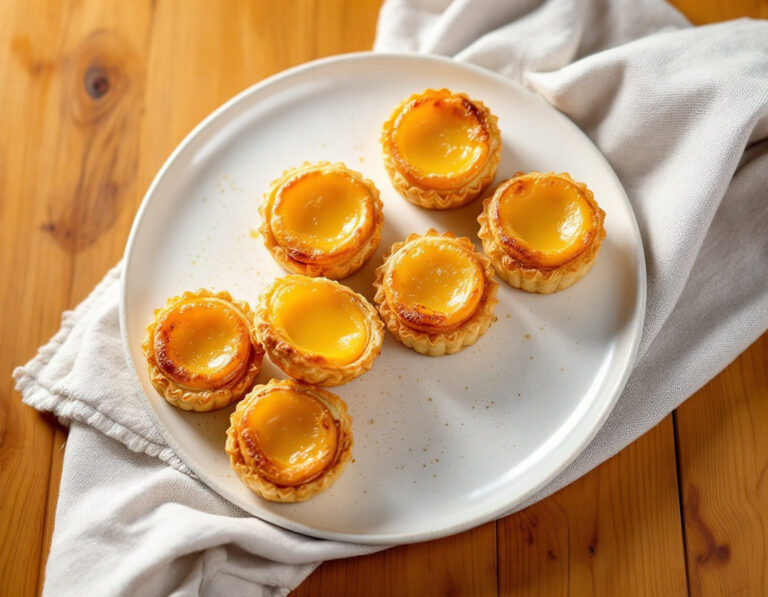 Pastéis de Nata – Portuguese Custard Tarts Recipe