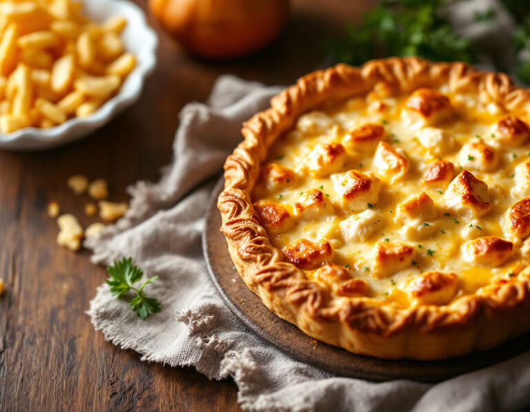 Chicken and Cream Cheese Pie – Torta de Frango Recipe