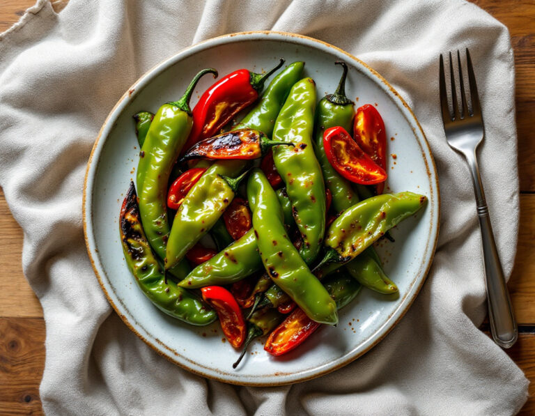 Pimientos de Padrón Recipe – Spanish Blistered Peppers