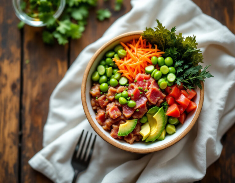Authentic Poke Bowl – Hawaiian Recipe