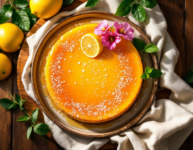 Postre de Limón Argentino – Authentic Argentine Lemon Dessert