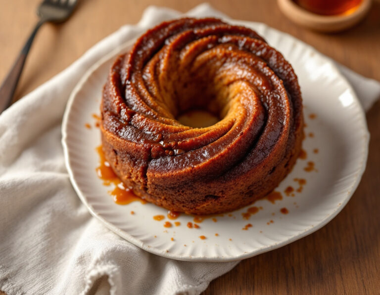 Rum Cake Recipe – Caribbean Cake with Dark Rum