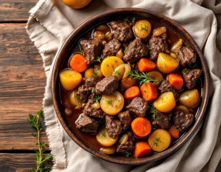 Romanian Beef Stew Recipe – Ciorbă de Burtă Style