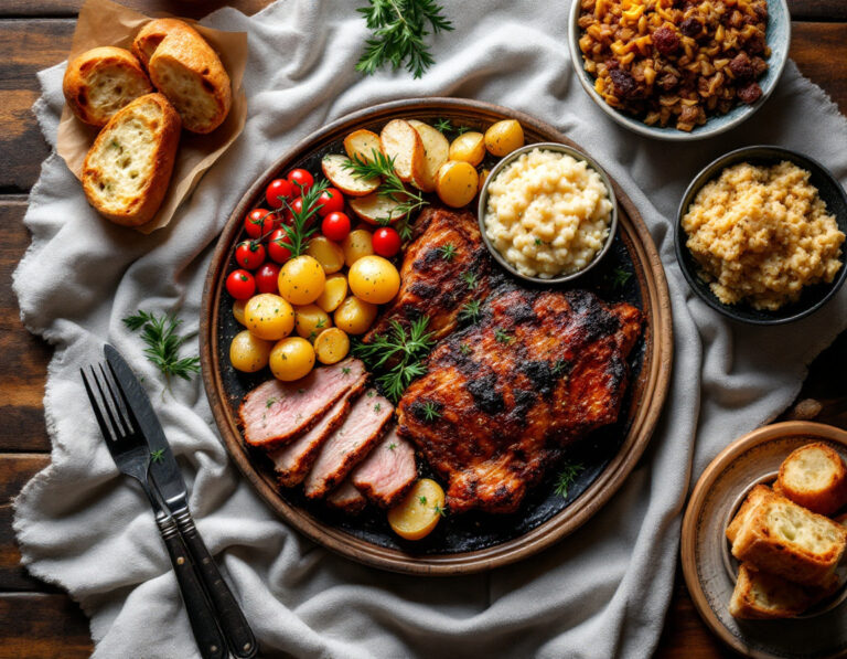 Romanian Pork Feast Recipe – Tăietură de porc