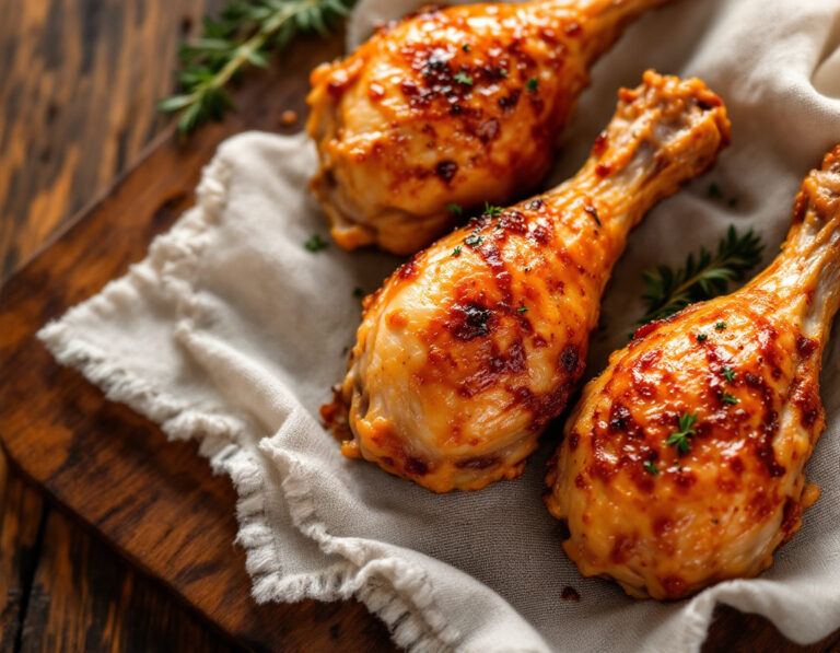 Juicy Chicken Legs Recipe – Crispy Roasted