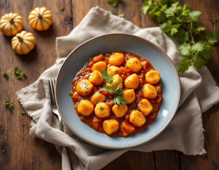 Juicy Butternut Squash Gnocchi Bake Recipe | Egyptian