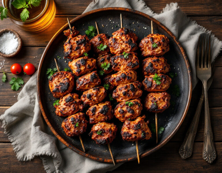 Seekh Kebab Recipe – Spiced Indian Ground Meat Skewers