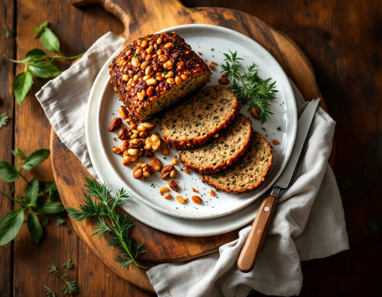 Spanish Vegetarian Nut Roast Recipe