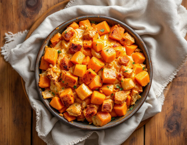 Sweet Potato Chicken Casserole Recipe – American Style