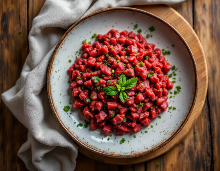 Italian Beef Tartare Recipe – Tartar di Manzo alla Italiana