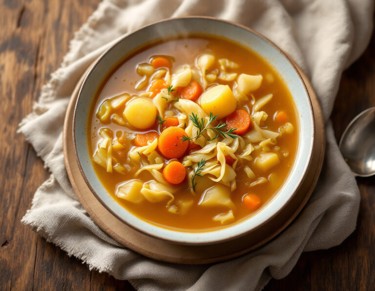 Hungarian Sauerkraut Soup Recipe – Kapusztás Leves
