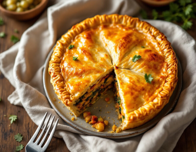 Vegan British-Style Pie – Authentic Recipe