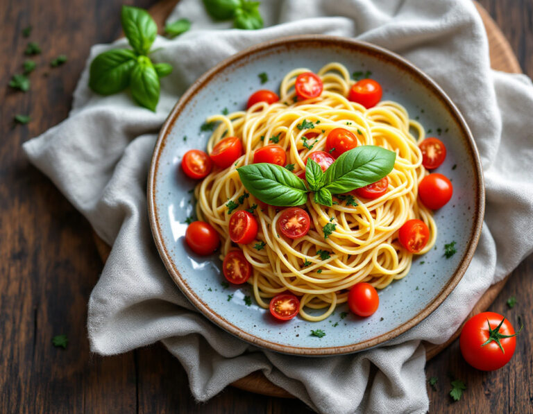 Vermicelli Recipe with Tomatoes and Basil – Authentic