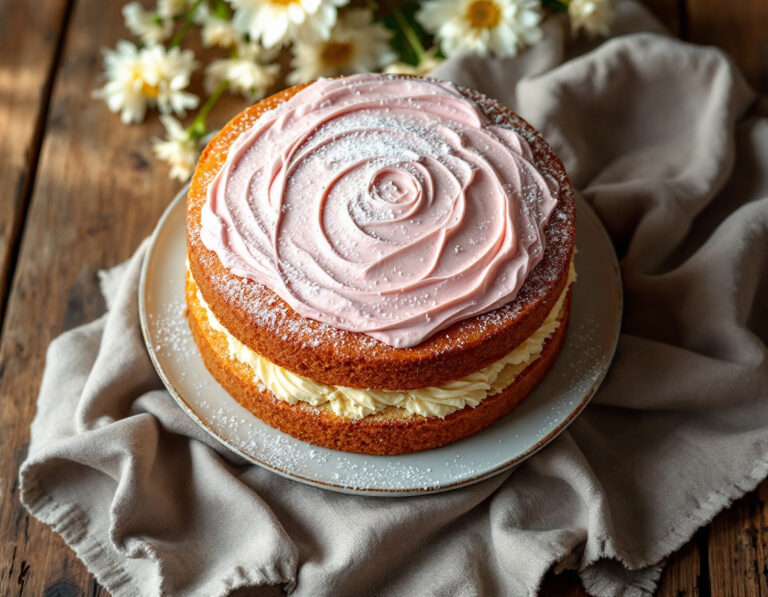 Victoria Sponge Recipe | Classic English Sponge Cake