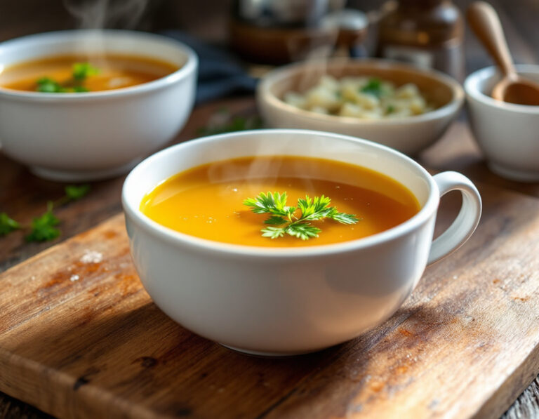 Hovězí vývar – Receta de Caldo de Res Checo