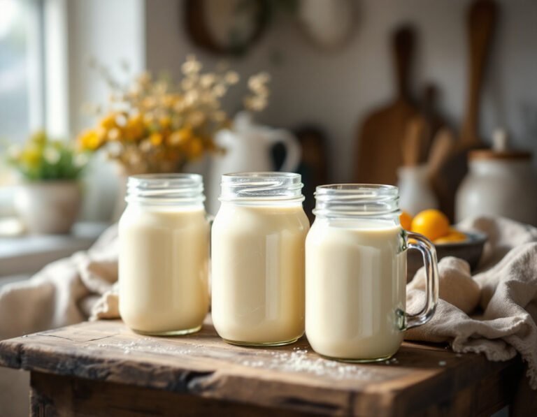 Ryazhenka – Bebida fermentada ucraniana de leche horneada casera