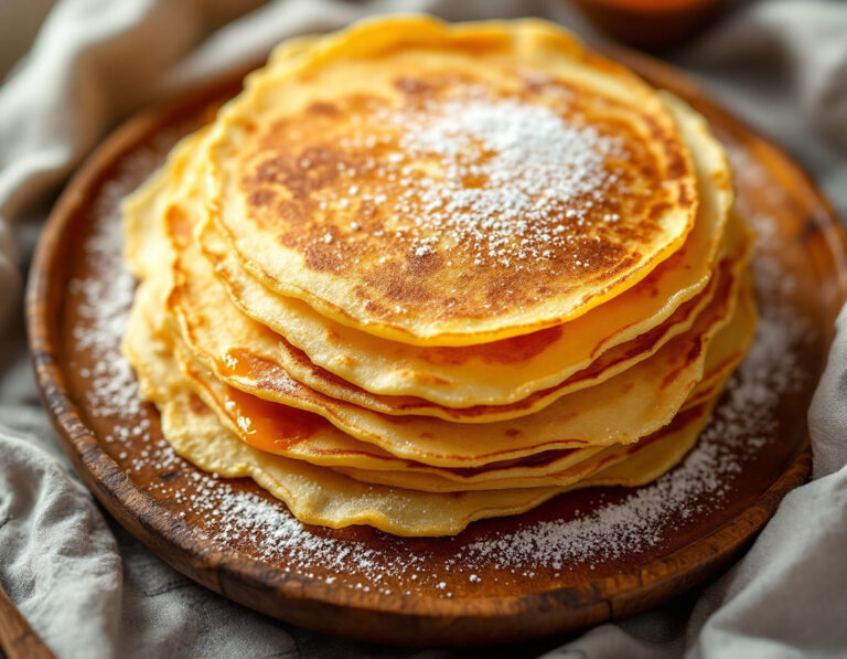 Receta de Crepes Rumanas – Clătite como las de la Abuela