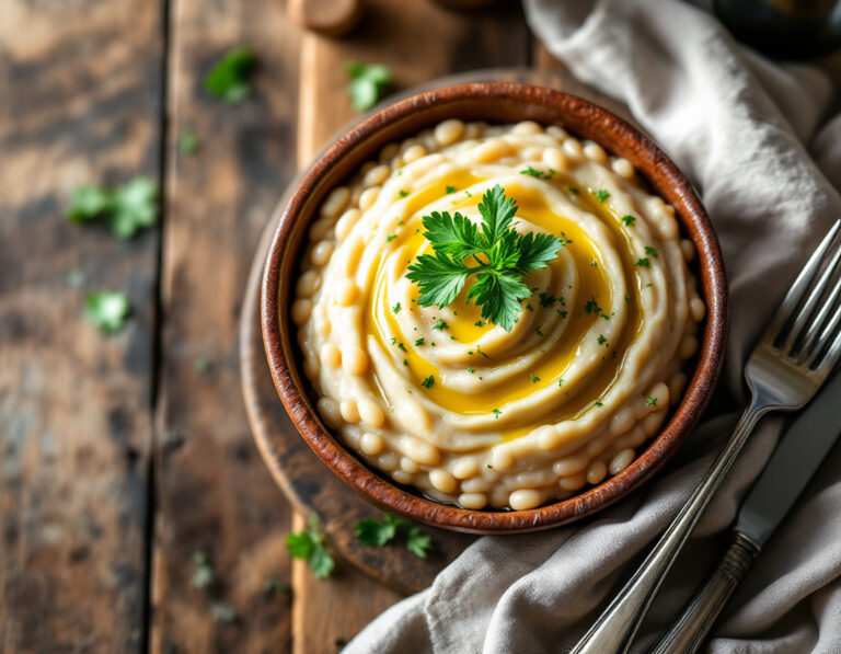 Receta de Puré de Alubias Rumano – Fasole Batută