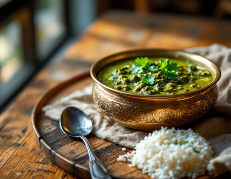Receta de Saag Nepalés – Curry Tradicional de Espinacas