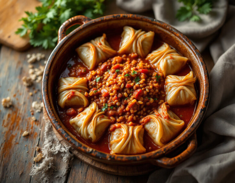 Sarma Receta Serbia – Rollitos de Col Tradicionales